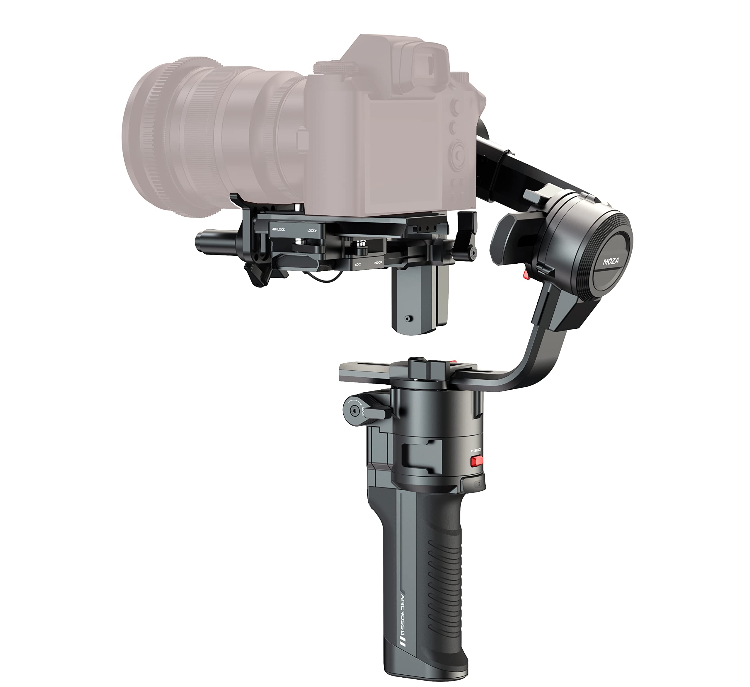 Amazon.co.jp: Moza Aircross 3 電子式 折りたたみ式 3軸 ジンバル