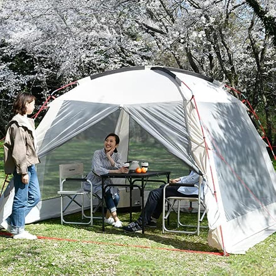 Amazon.co.jp: アウトドアテント ファミリー 全面メッシュ スクリーン