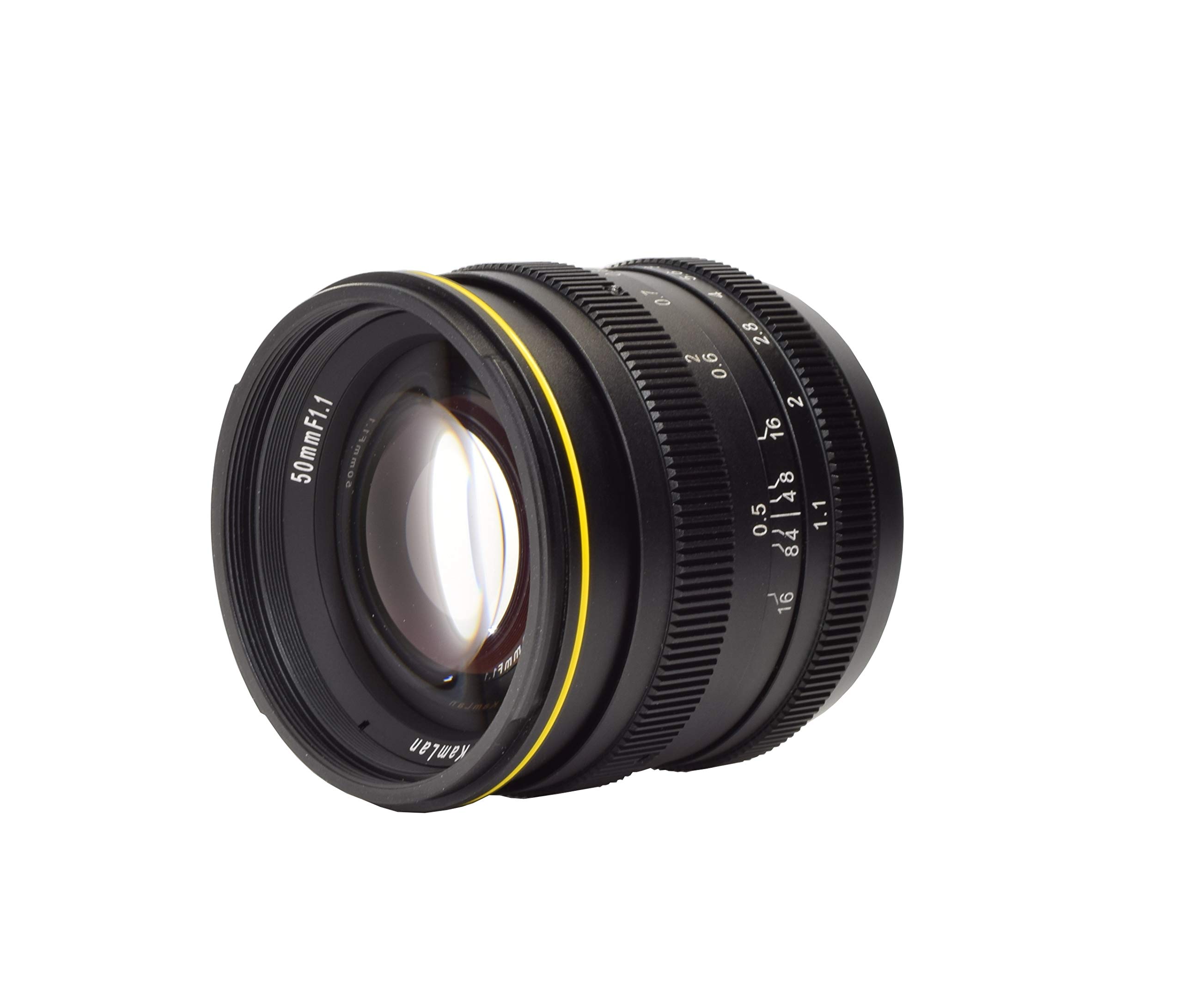 Amazon.co.jp: 【国内正規品】 KAMLAN 交換レンズ 単焦点レンズ 50mm