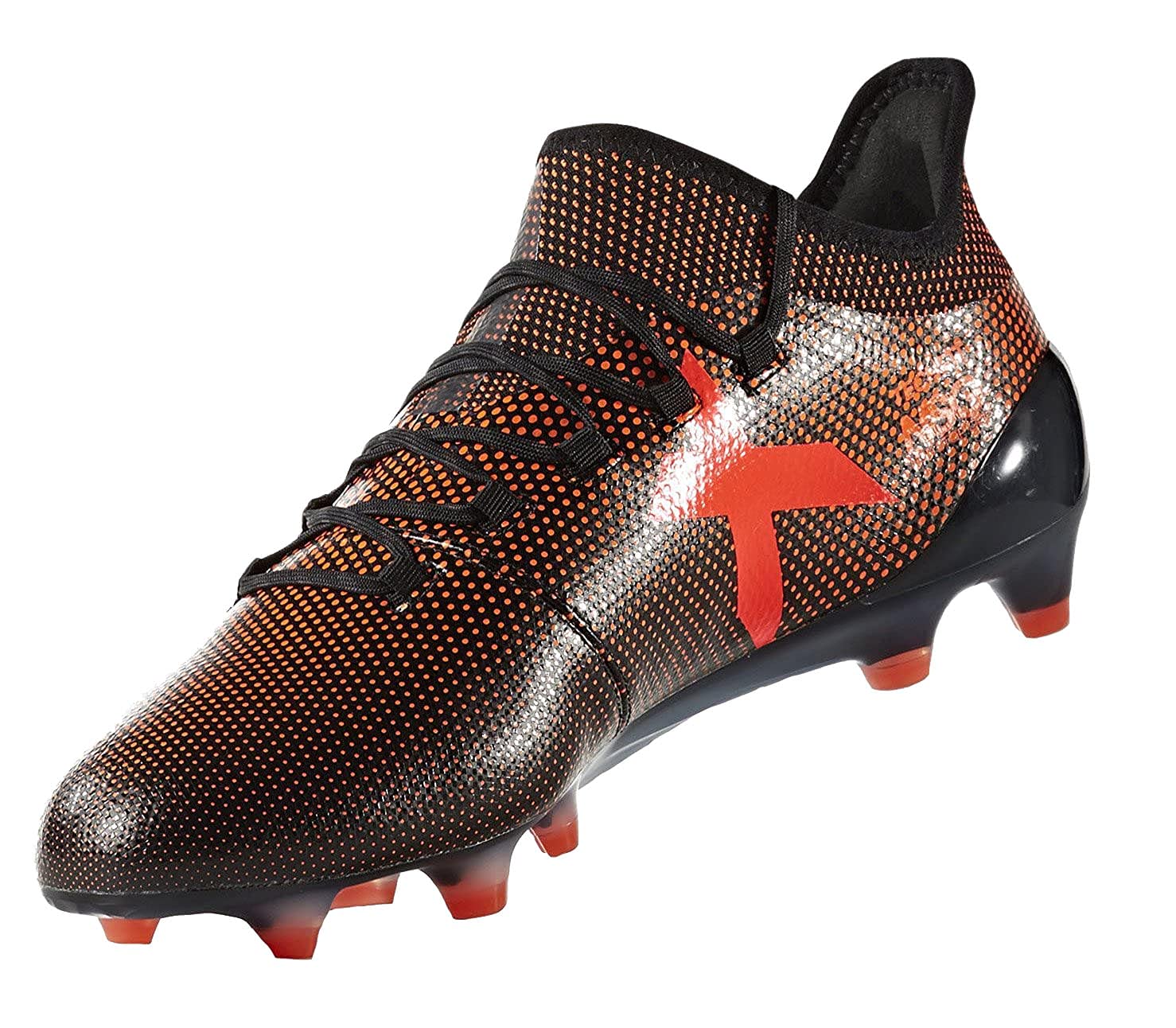 Amazon | adidas メンズ X 17.1 ファームグラウンドサッカースパイク