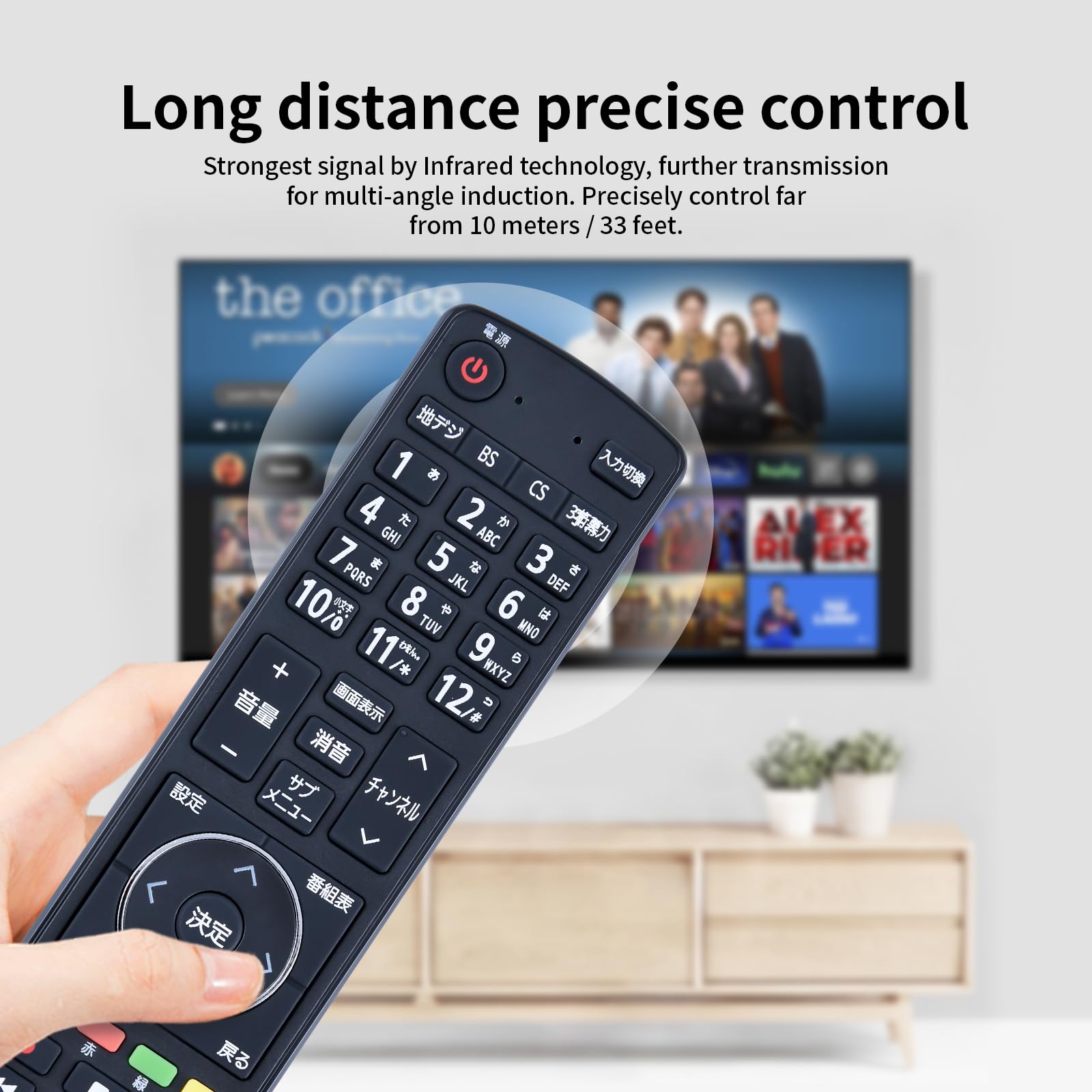 Amazon | SHZ EN3AE39H ハイセンス液晶テレビ用交換用テレビリモコン