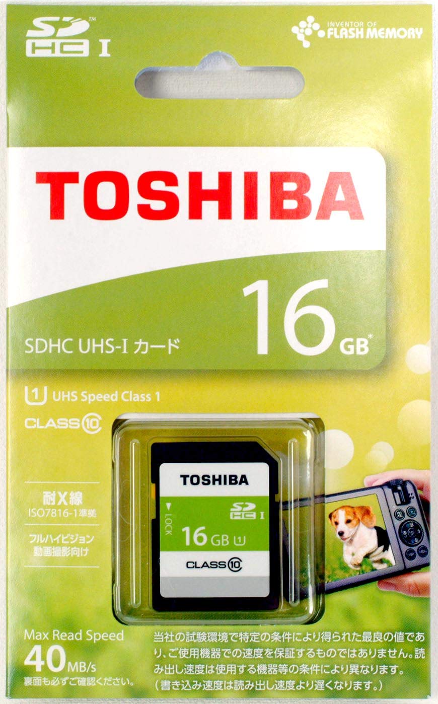 Amazon | TOSHIBA SDHCカード 16GB Class10 UHS-I対応 (最大転送速度