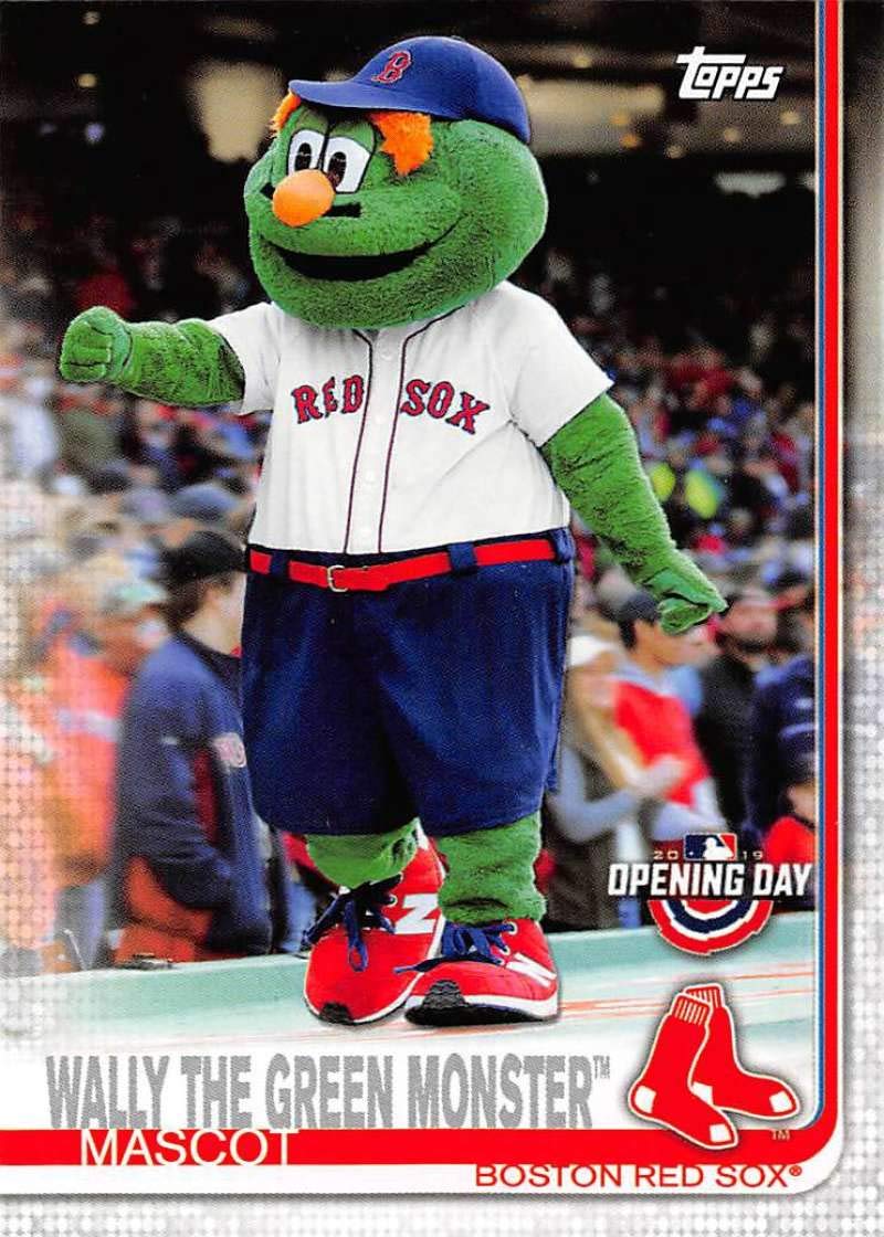 Amazon.com: 2019 Topps Opening Day Mascots Baseball #M-15 Wally