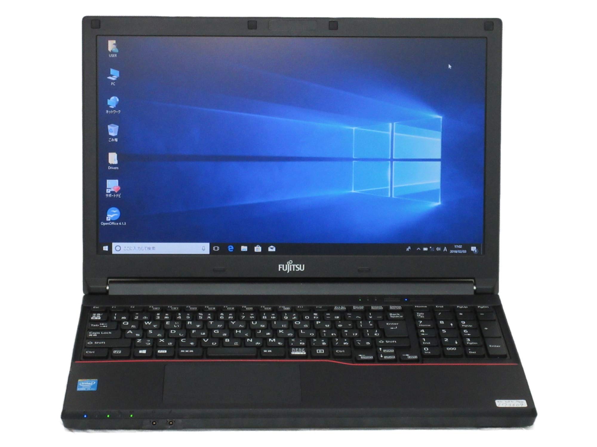 Amazon.co.jp: 【中古】 富士通 LIFEBOOK A744/K ノートパソコン Core