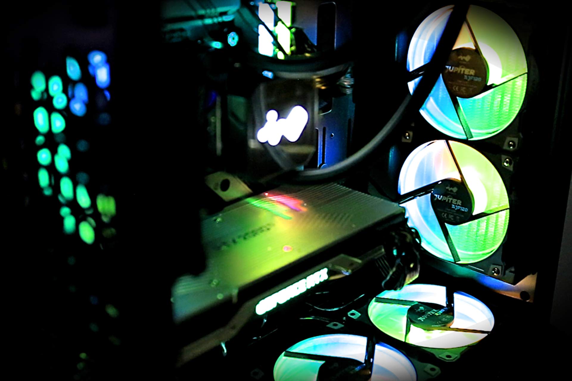 Amazon.co.jp: IN WIN SR24 240mm AIO ツインタービン 液体CPU