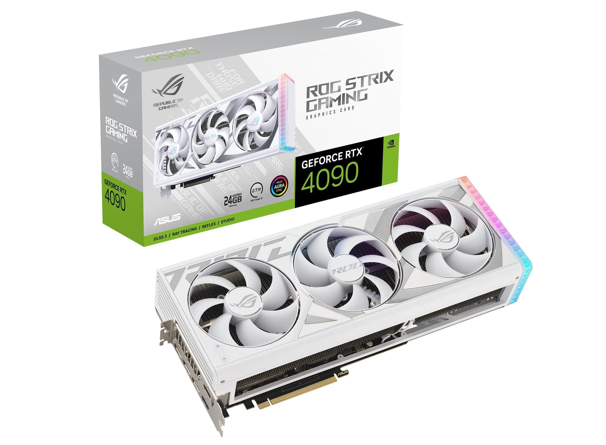 Amazon | Asus ROG Strix GeForce RTX 4090 ホワイトゲーミング