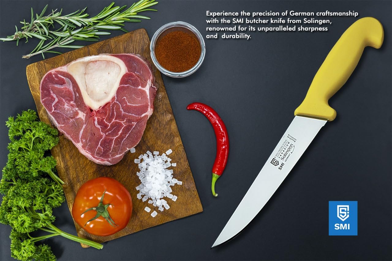 Amazon.co.jp: SMI 7インチ ゾーリンゲン ブッチャーナイフ - 肉の切断
