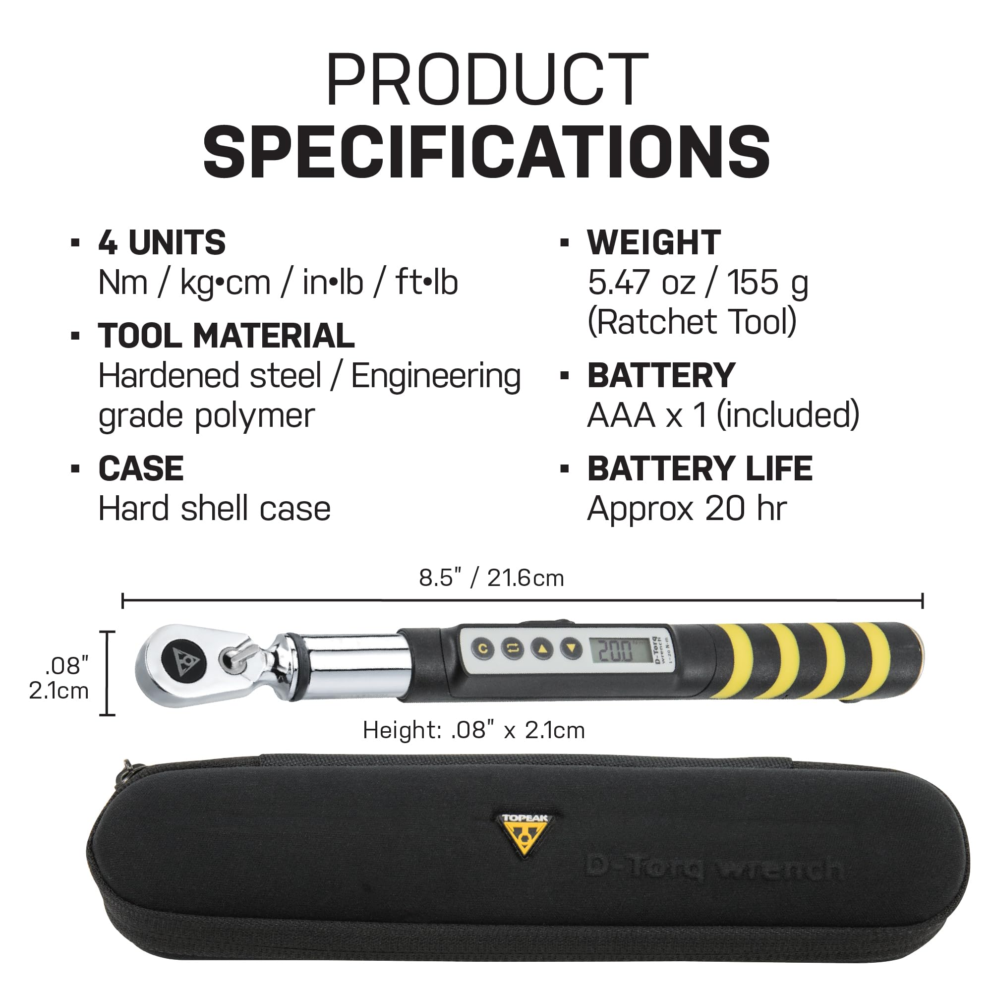 Amazon | TOPEAK D-Torq Wrench （コード番号：TOL15400） トピーク D