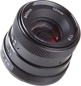 Amazon.com : Foto4easy 50mm F/1.8 Prime Focus Lens for Canon EOS