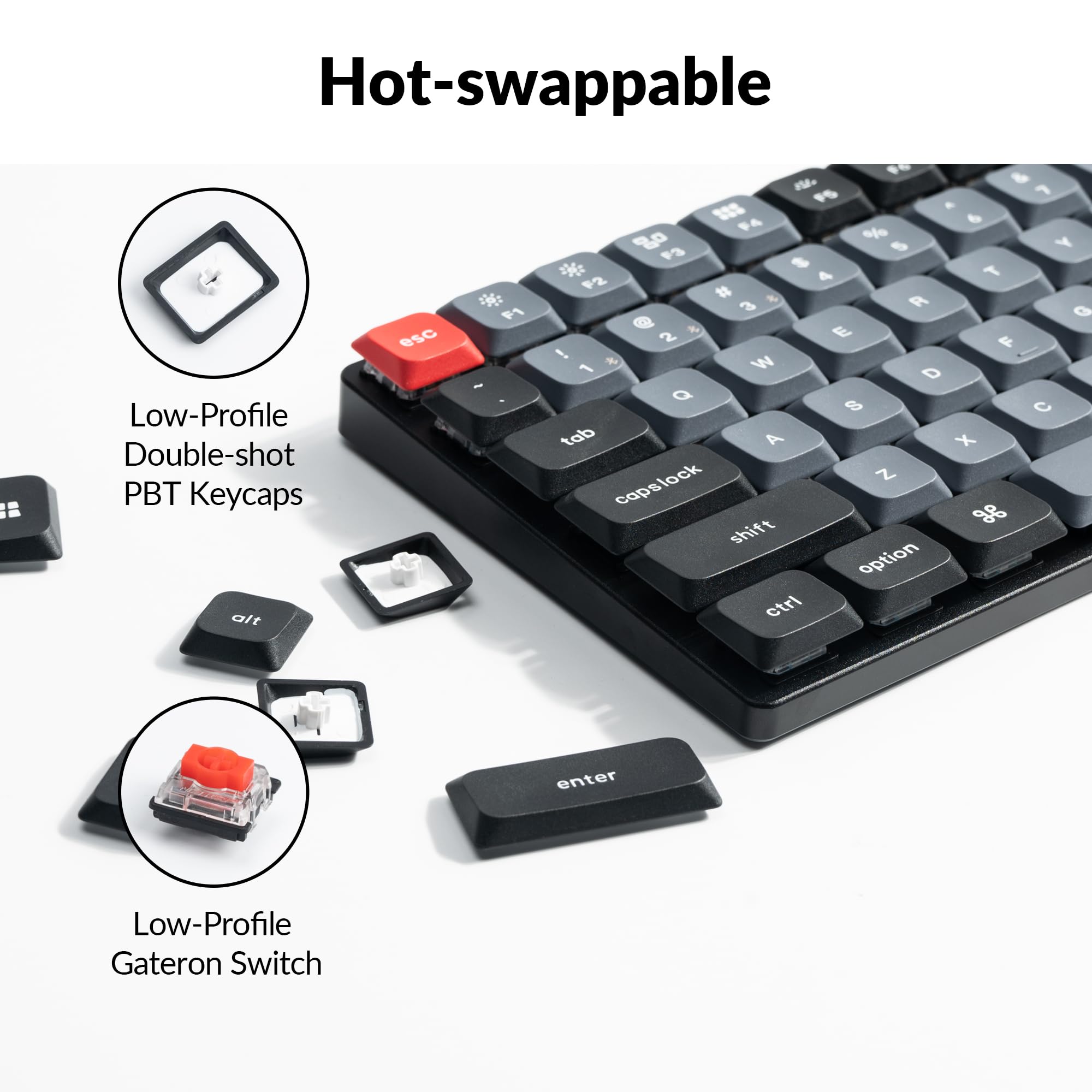 Amazon | Keychron K17 Pro ワイヤレス/有線カスタムメカニカル