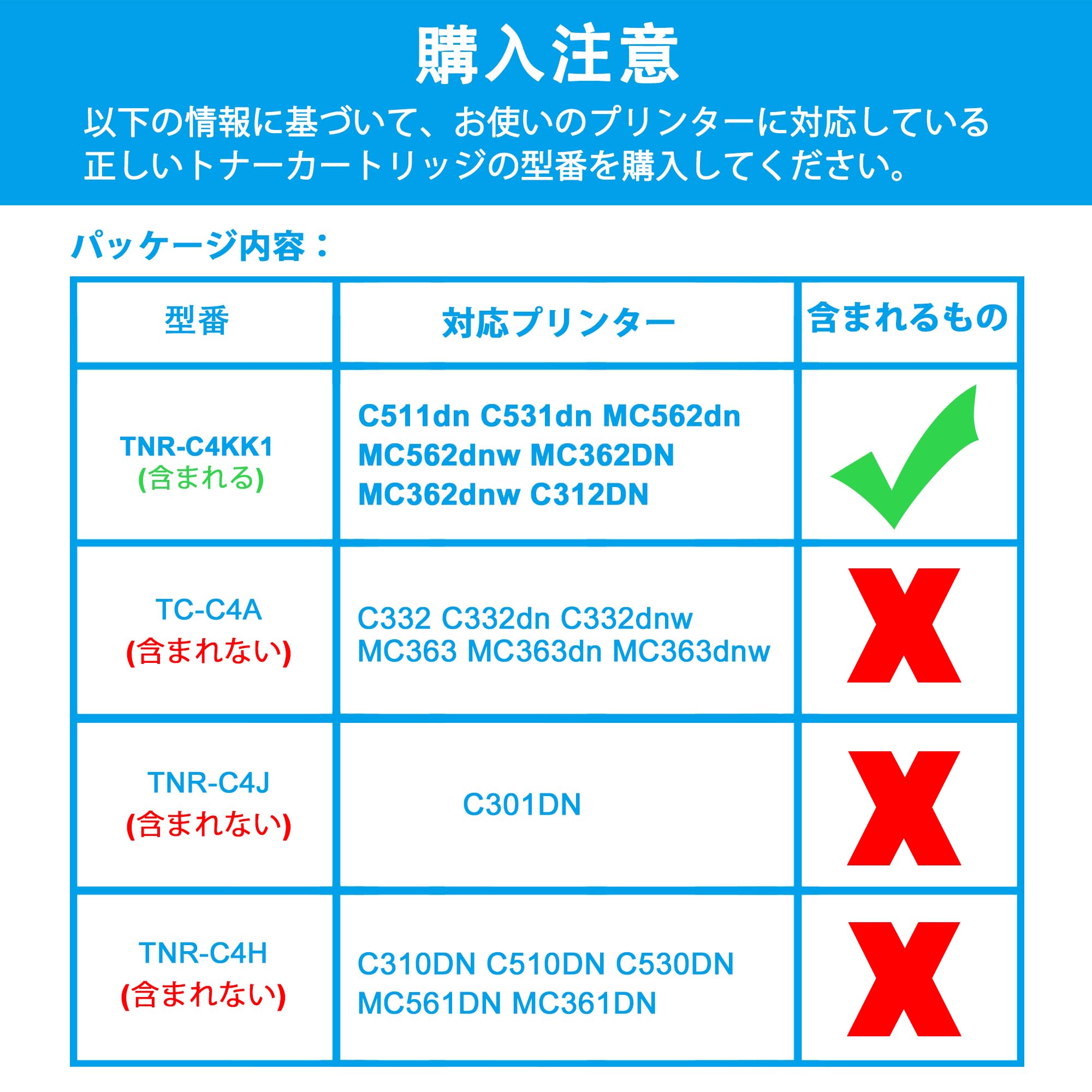 Amazon.co.jp: LCL OKI用 TNR-C4K TNR-C4KK1 (1パック ブラック) 互換