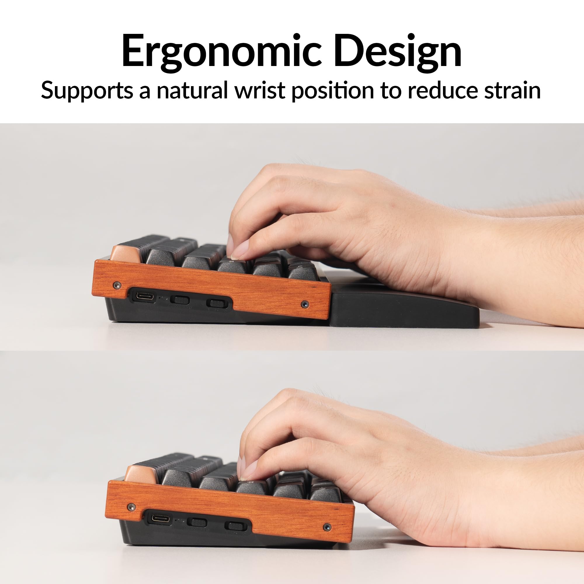 Amazon.co.jp：Keychron シリコンパームレスト K4 / K4 HE用 – 14.75