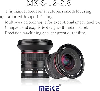 Amazon.co.jp: 【国内正規品】 Meike 交換レンズ 広角レンズ MK 12mm
