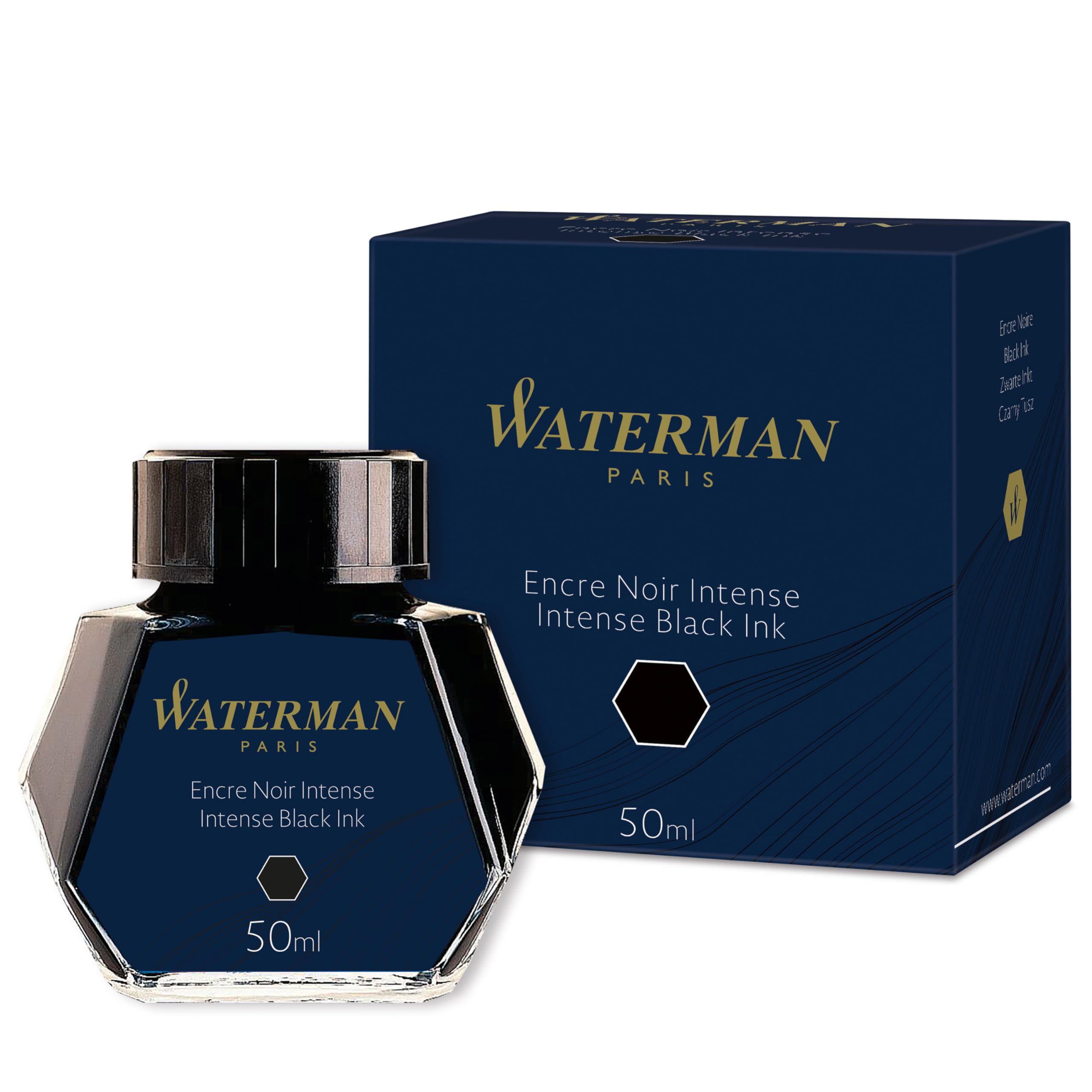 Amazon | WATERMAN ウォーターマン ボトルインク ブラック S0110710