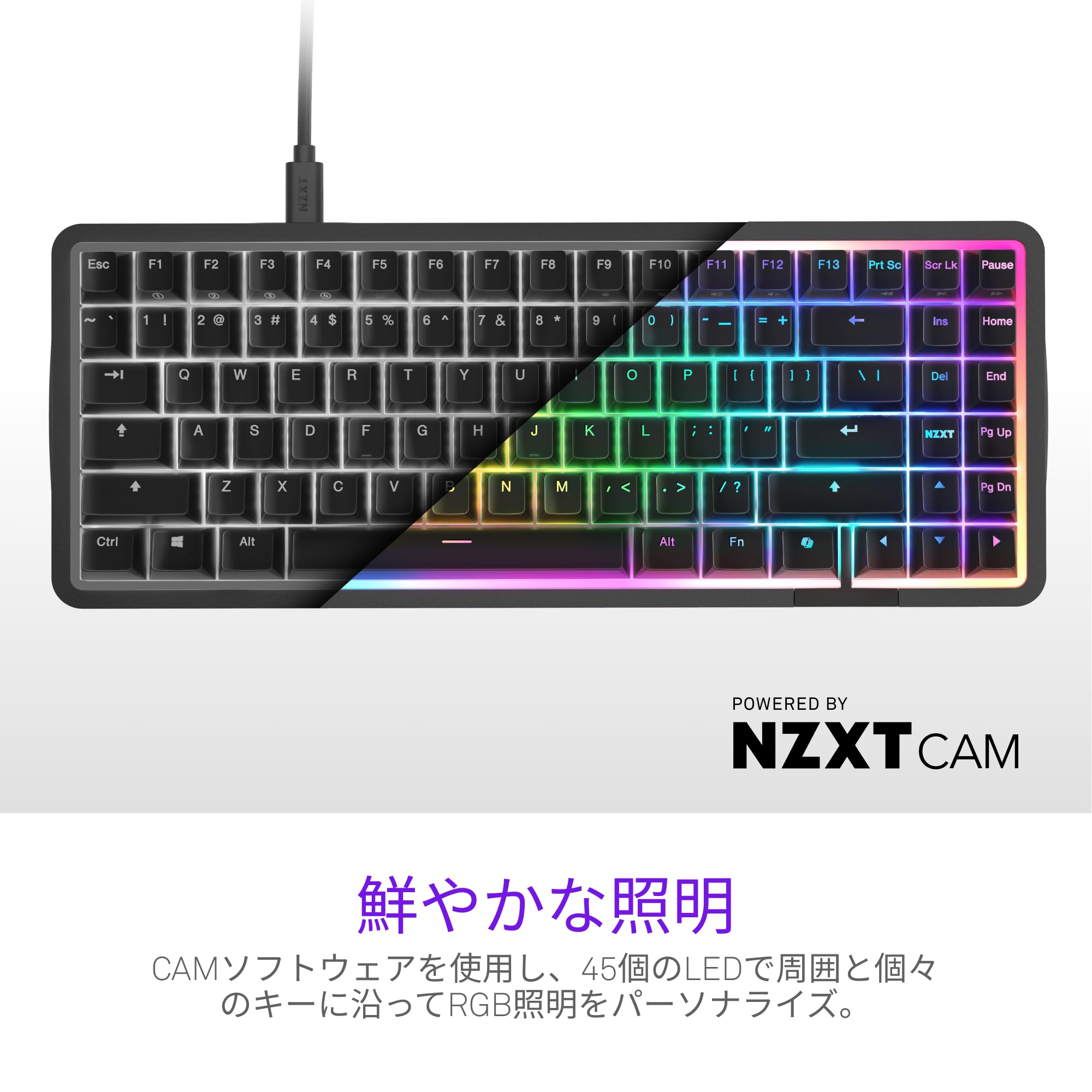 Amazon.co.jp: NZXT FUNCTION ELITE MINITKL Black ゲーミング