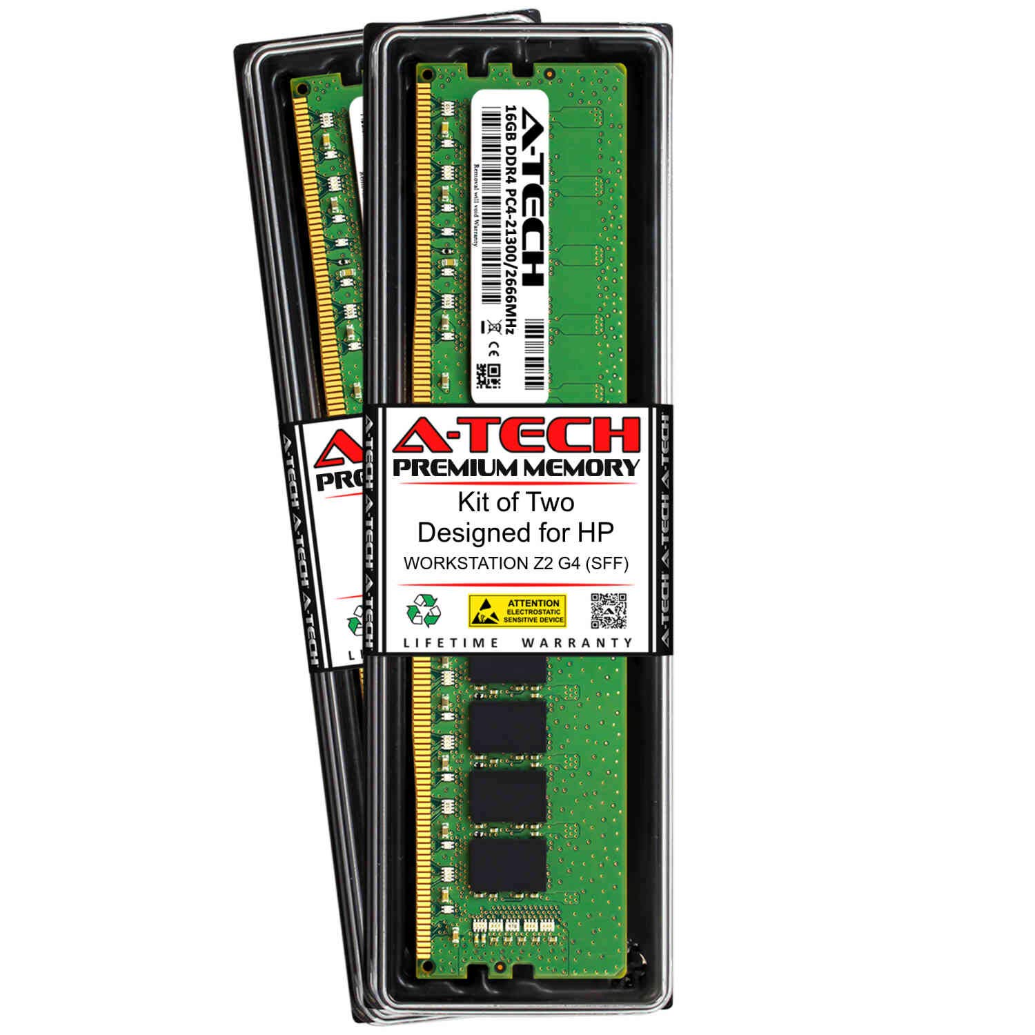 A-Tech 32GB (2 x 16GB) RAM for HP Workstation Z2 G4 (SFF) | DDR4