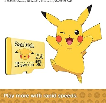 Amazon.com: SanDisk 256GB microSDXC Card Licensed for Nintendo