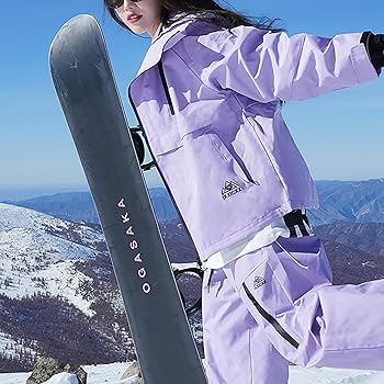 Amazon.co.jp: [JZYBHL] スキーウェア レディース 上下セット 防水 型