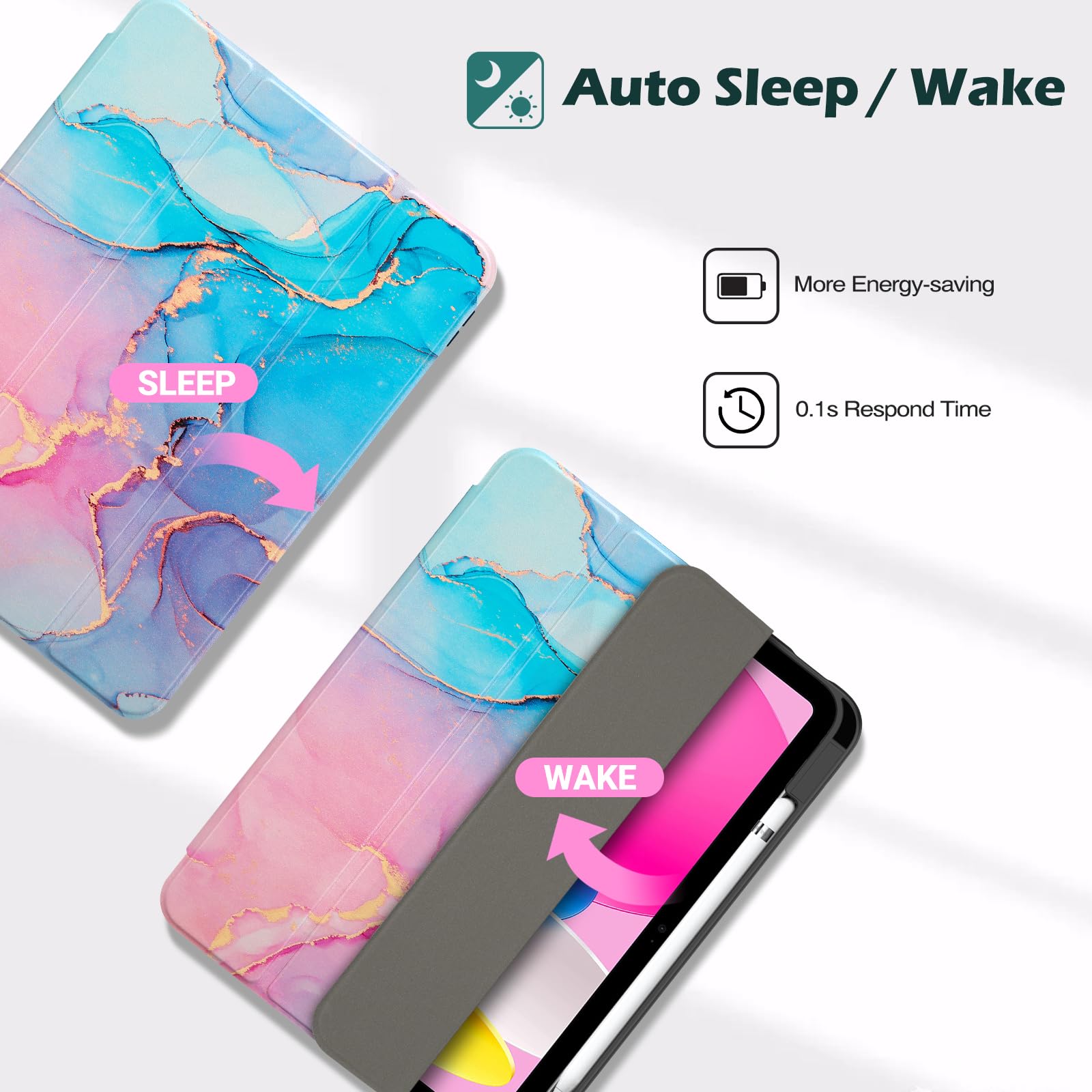 Amazon.co.jp: ProCase iPad 11世代/10世代 ケース iPad（A16）11