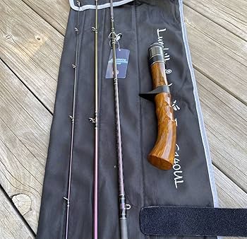 Amazon | ベイト用 ウッドグリップ ロッド B407UL トラウトロッド 渓流