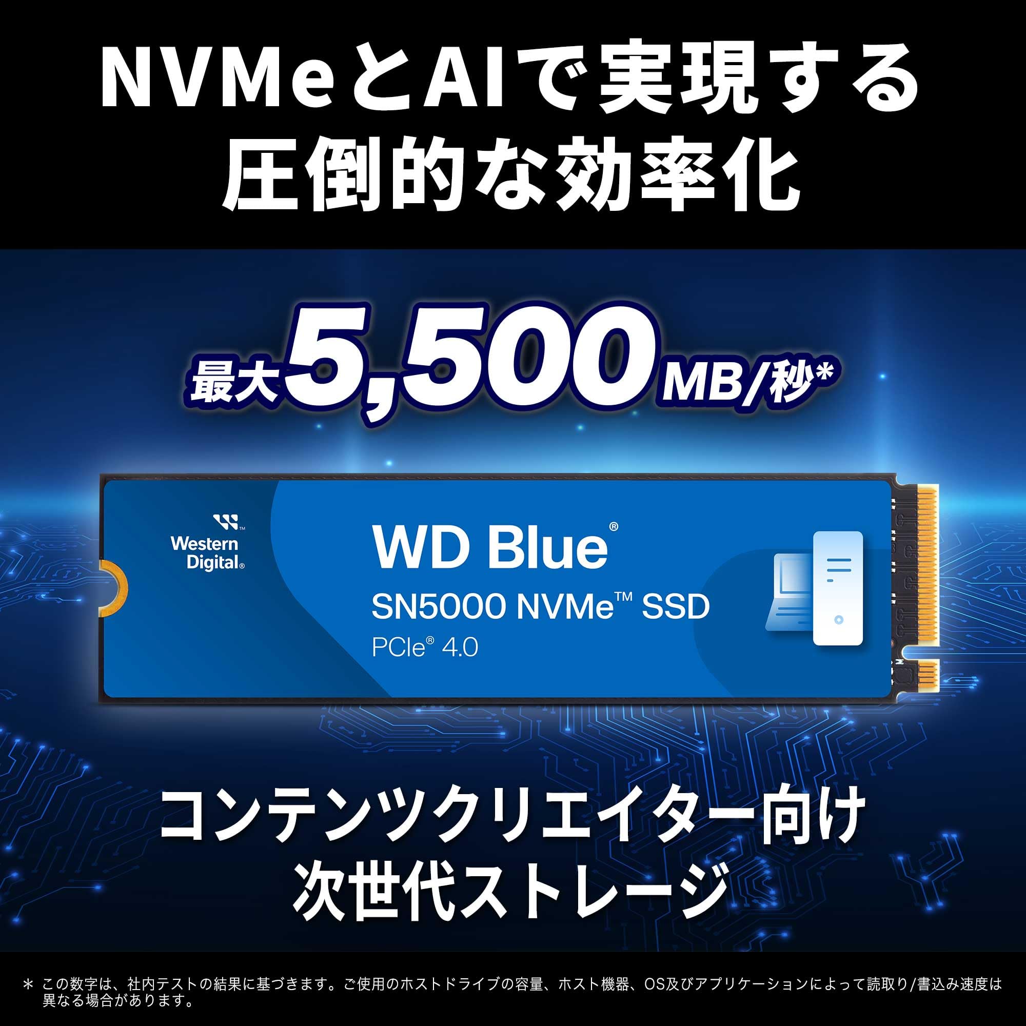 Amazon | Western Digital ウエスタンデジタル 内蔵SSD 1TB WD Blue