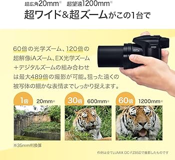 Amazon.co.jp: パナソニック(Panasonic) LUMIX デジタルカメラ 光学60