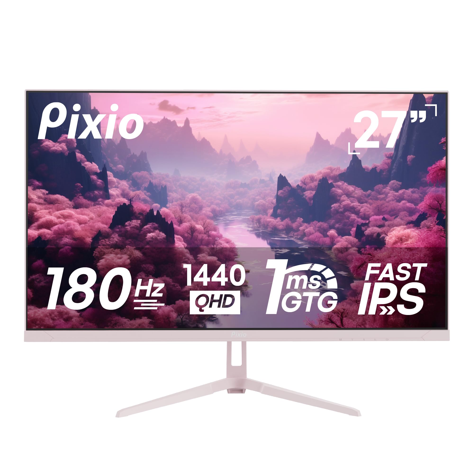 Amazon.com: Pixio PX278 Wave Pink 27 inch 180Hz Refresh Rate Quad
