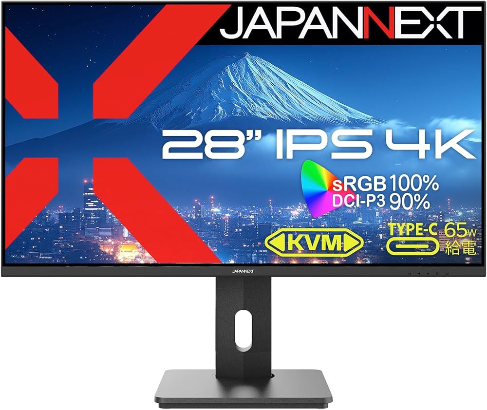 Amazon.co.jp: JAPANNEXT 28インチ IPSパネル搭載 4K(3840x2160)解像度