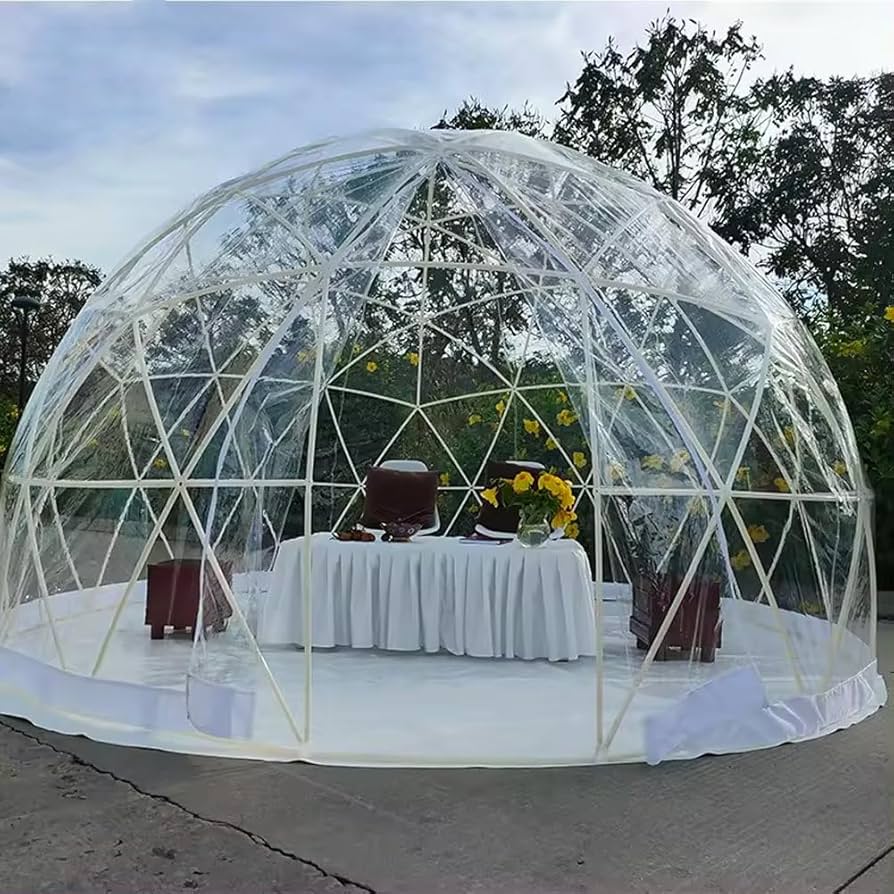 Garden Dome Bubble Tent, Greenhouse Igloo, Clear Shelter Geodesic