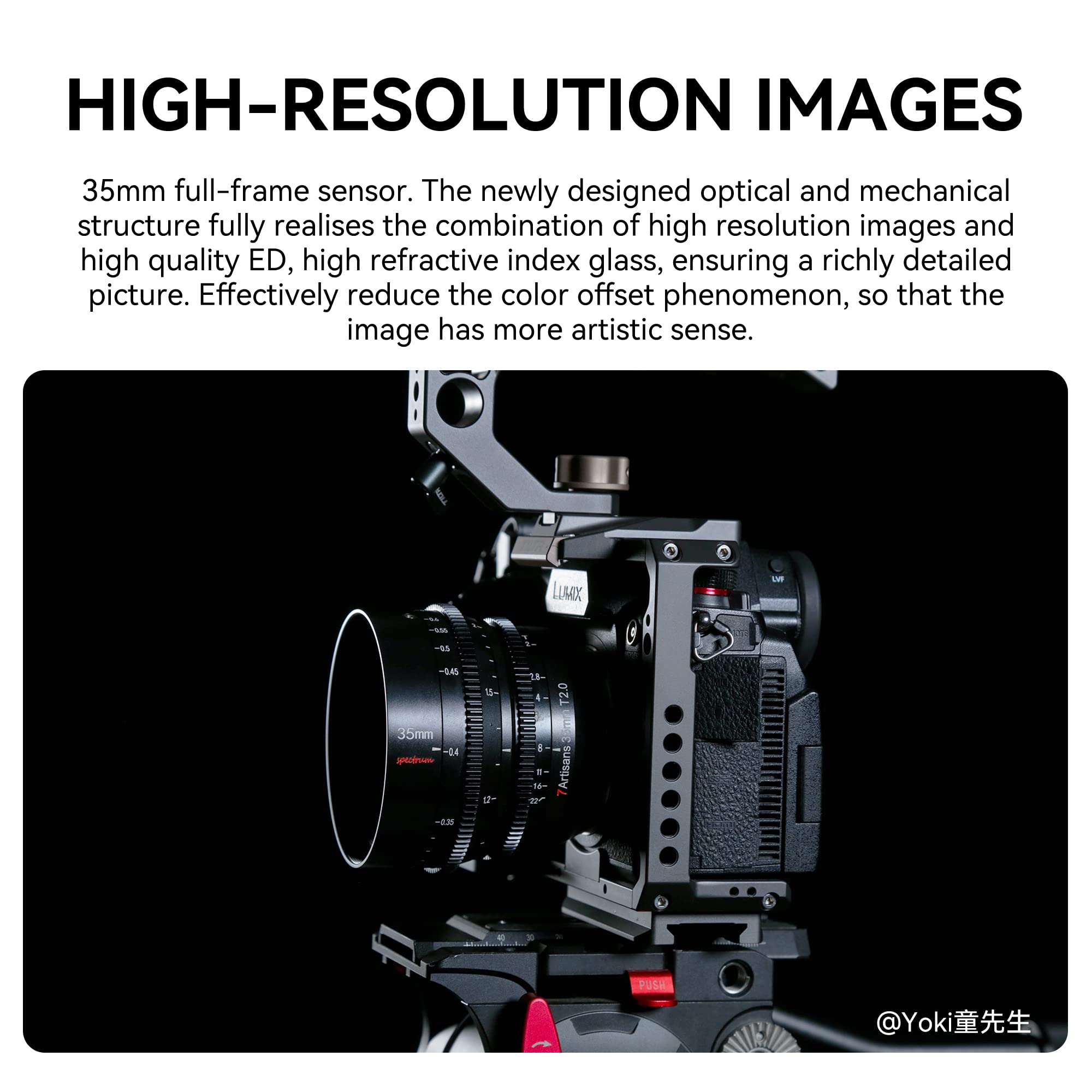 Amazon.co.jp: 7artisans 35mm T2.0大口径シネレンズ と互換性のある