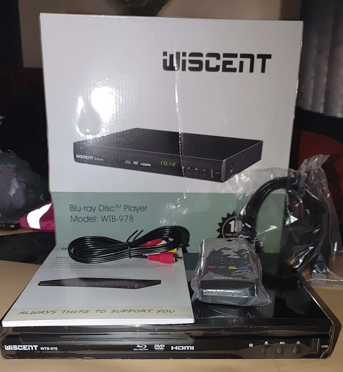 Blu Ray DVD Player, WISCENT Full HD 1080p Home Philippines | Ubuy