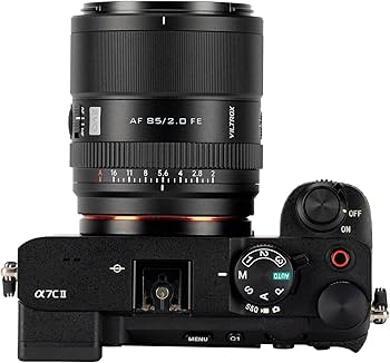 Amazon.com : VILTROX 85mm F2 EVO FE Lens, AF 85mm f/2 FE for Sony