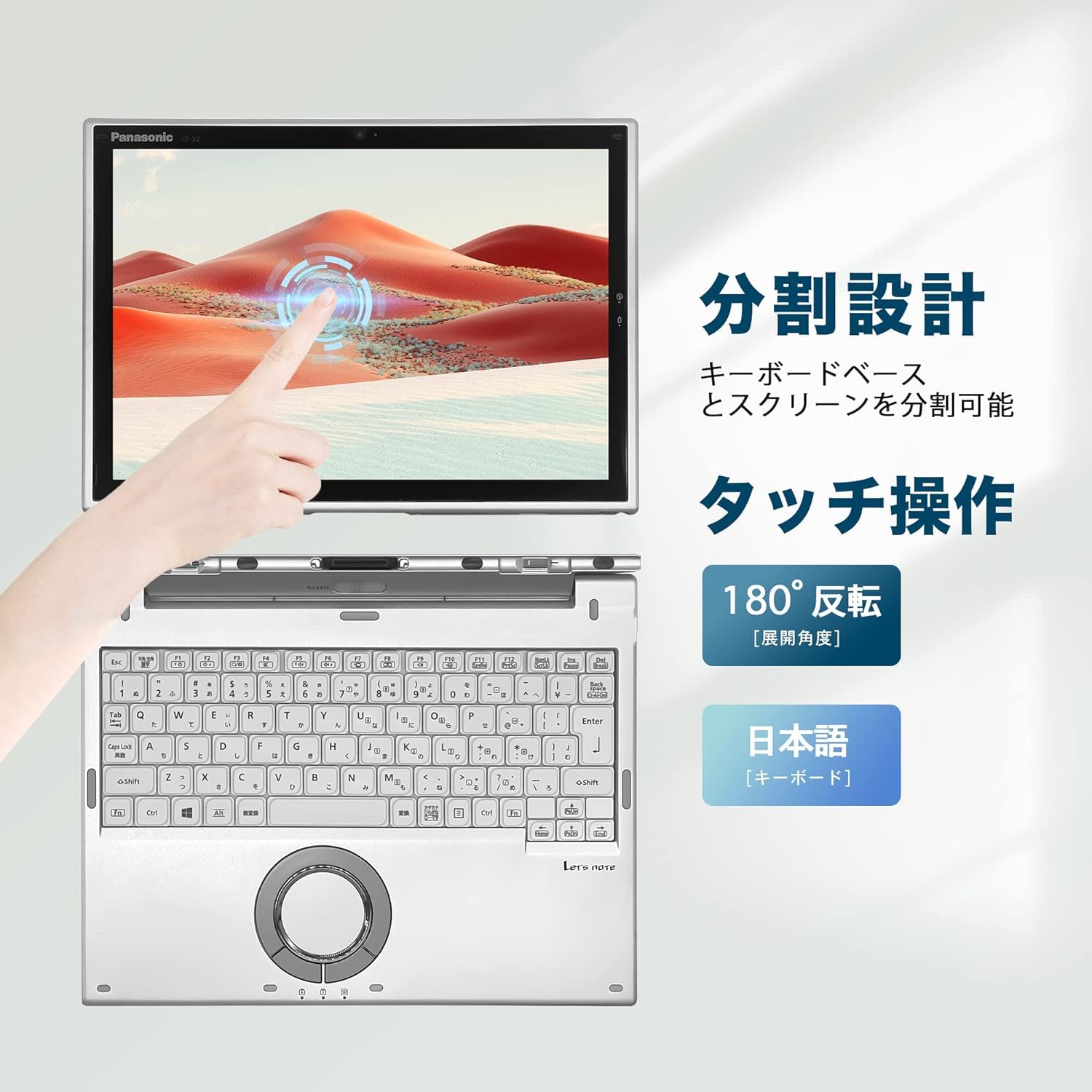 Amazon.co.jp: 【整備済み品】 パナソニック 2in1モデル Let's note CF