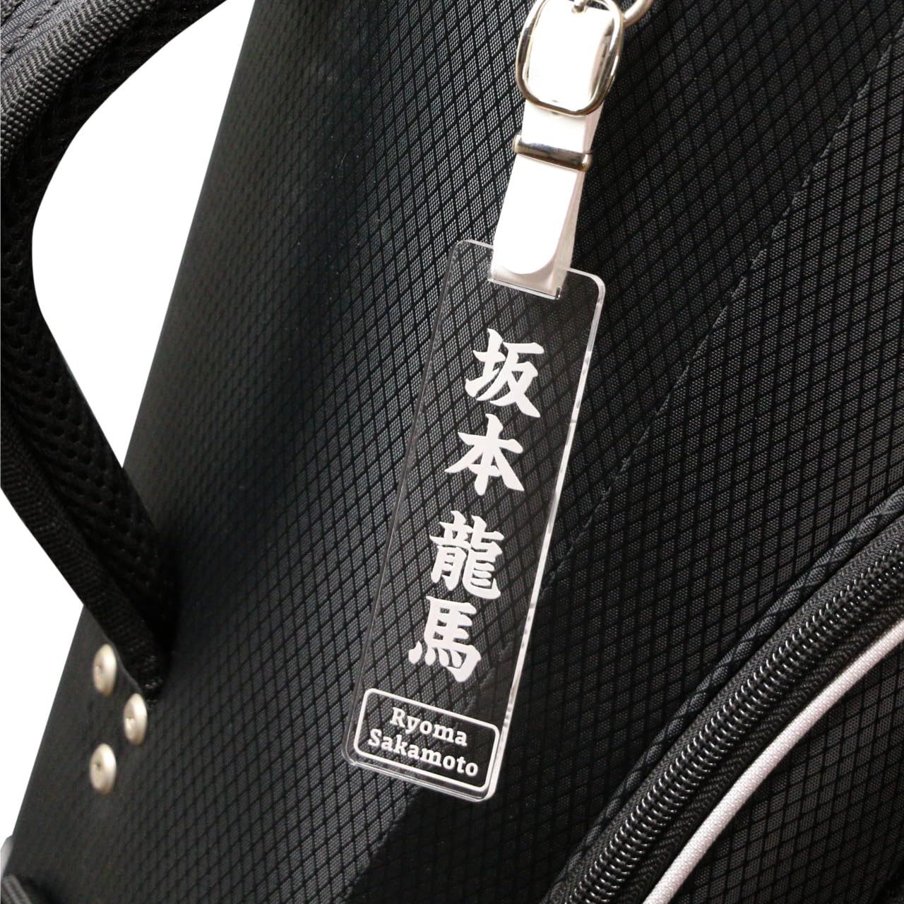 Amazon.co.jp: ゴルフ ネームタグ 角型 クリア ゴルフバッグ ネーム