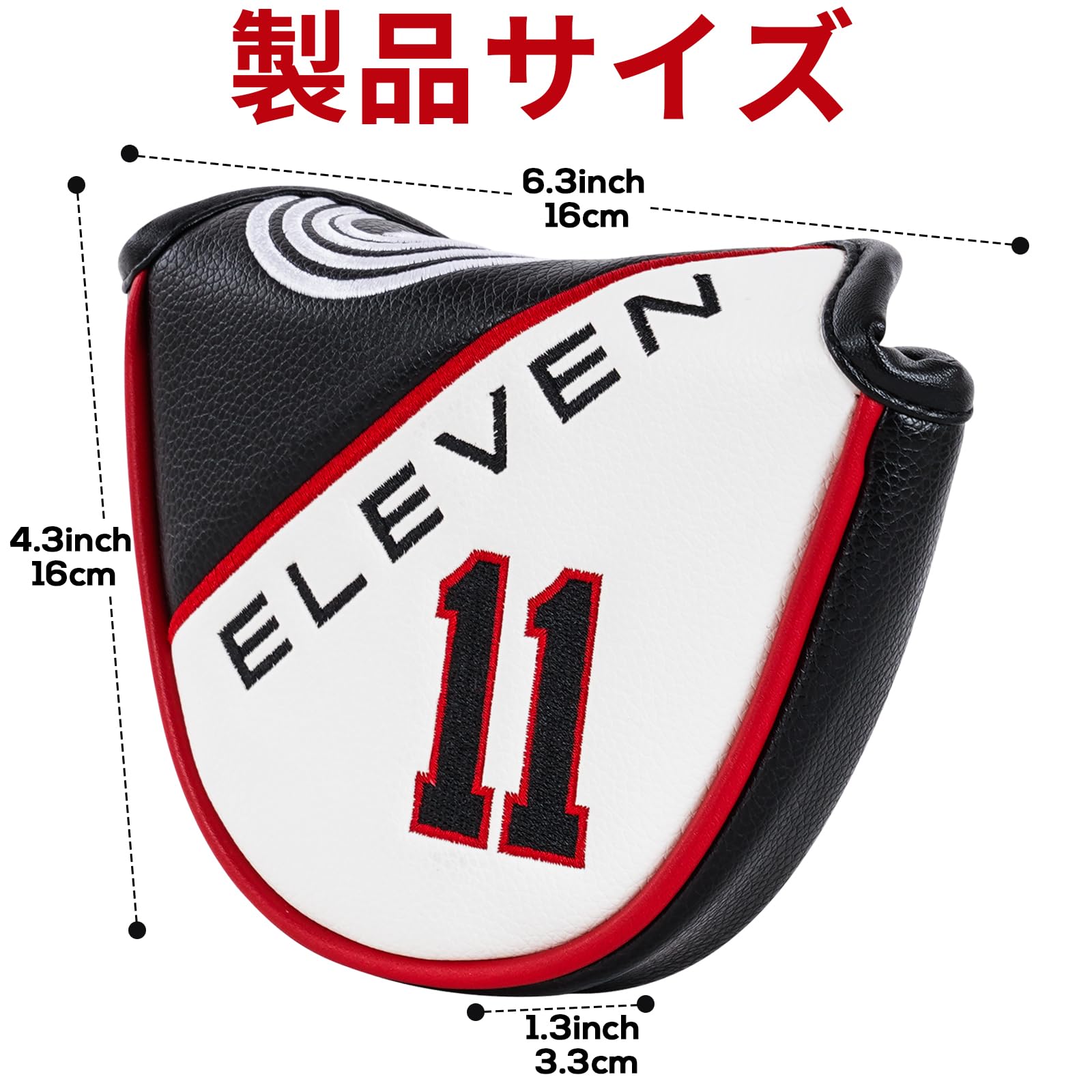 Amazon.co.jp: Mytag ゴルフパターカバーマレット Odyssey オデッセイ