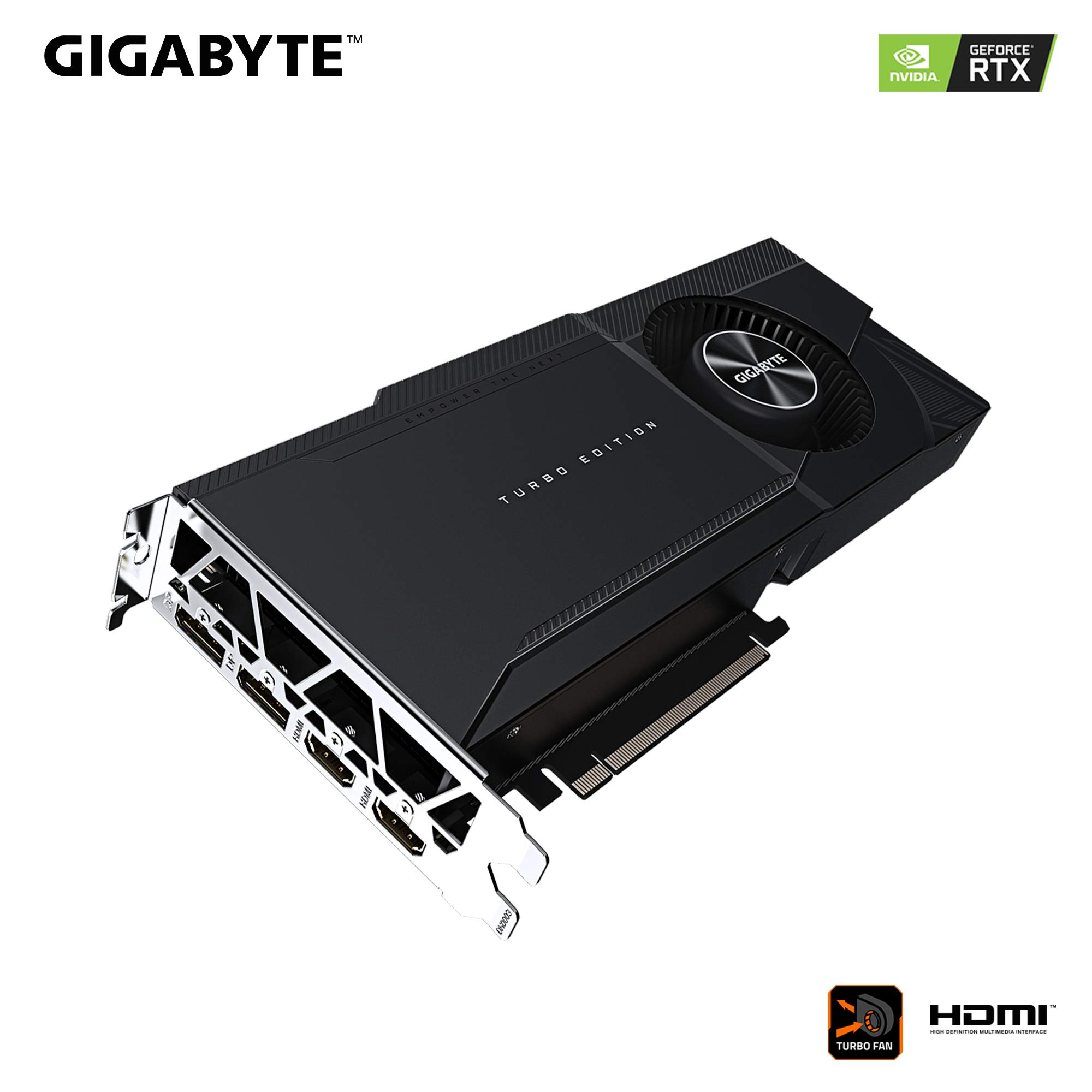 Amazon | Gigabyte 24GB NVIDIA GeForce RTX 3090 Turbo GDDR6X