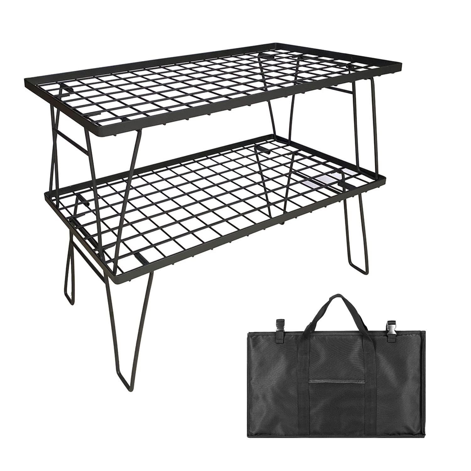 フィールドラック グラウンドラック メッシュ 折り畳み式 キャンプ