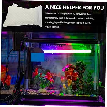 Amazon | 4個 水槽 フィルター 靴下 海水 フィルター 靴下 小 水槽