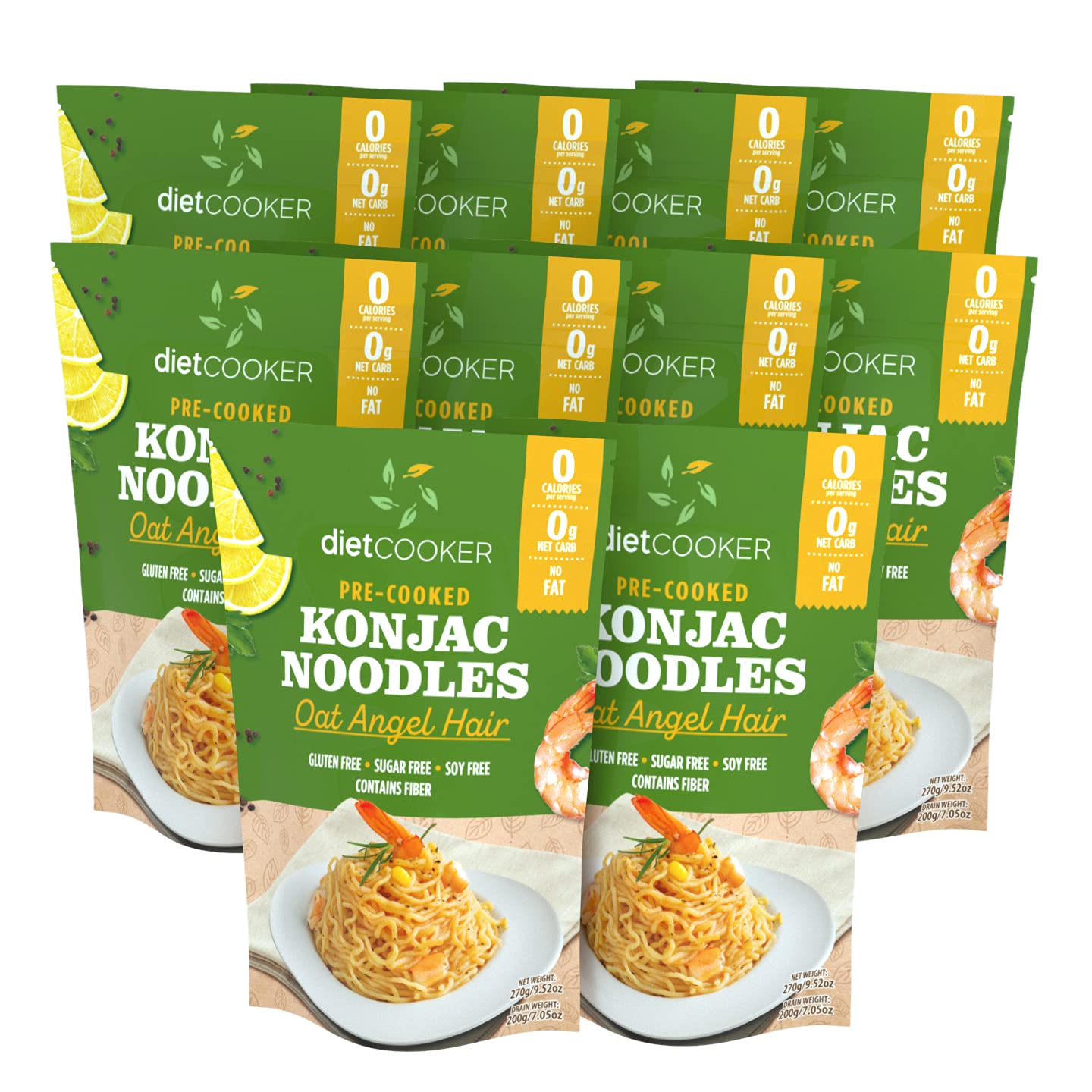 Amazon.com : Shirataki Noodle, DIET COOKER Premium Konjac Noodle