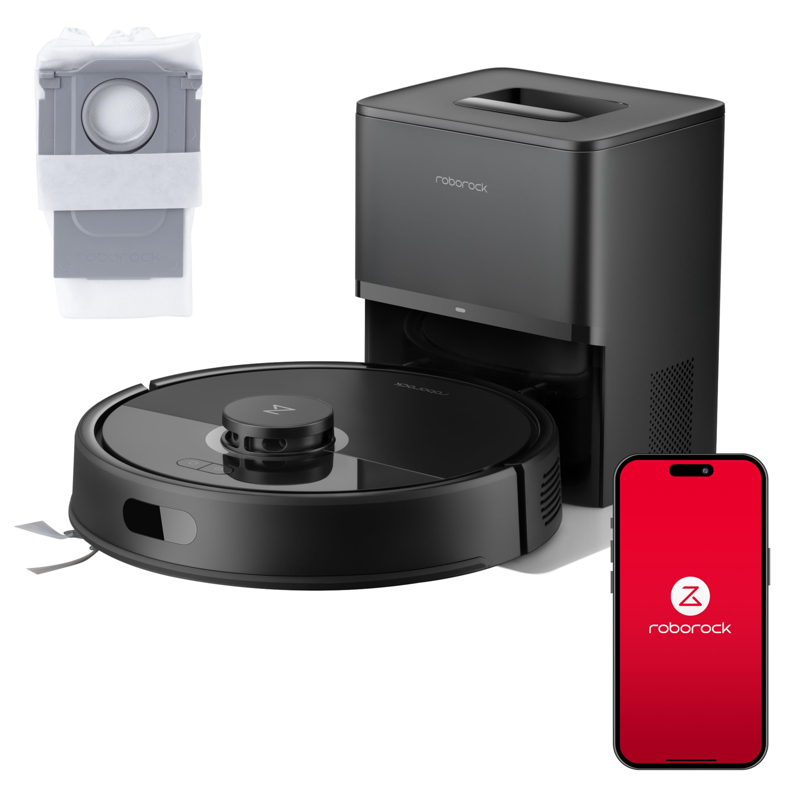 Amazon | 【2025年6月発売】roborock Q7B+ 交換用紙パック4個入り