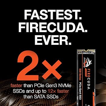 Seagate FireCuda 530 1TB Solid State Drive - M.2 PCIe Gen4 ×4 NVMe