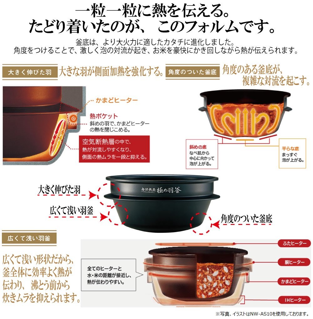Amazon | 象印マホービン 炊飯器 5.5合 プライムブラウン NW-AA10-TZ