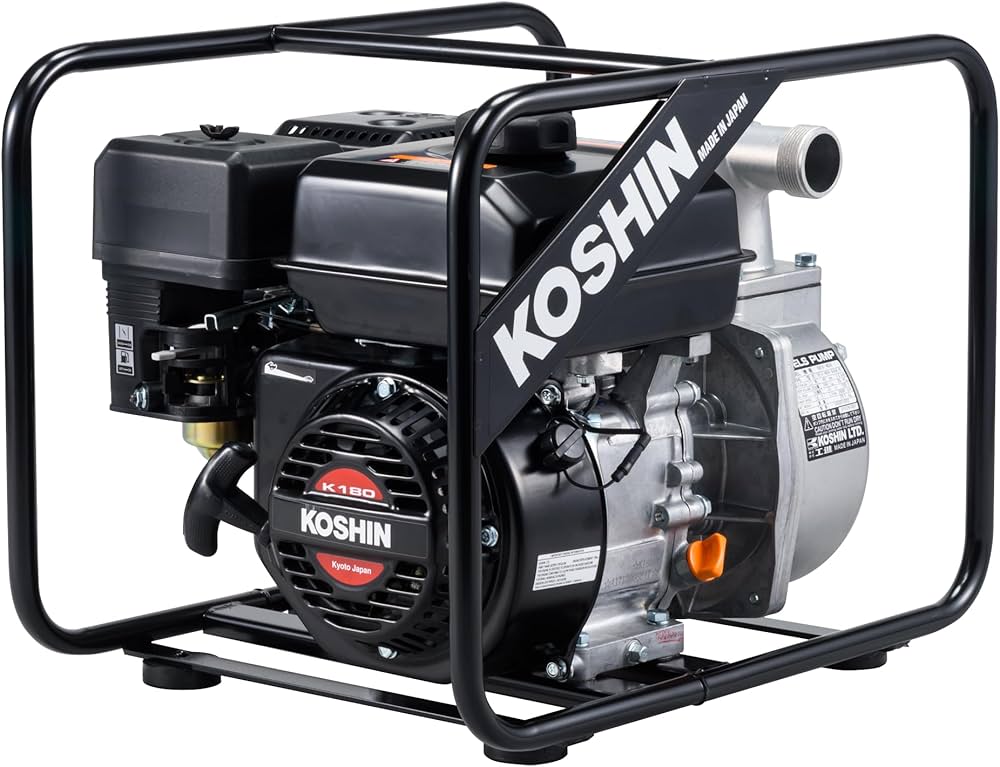 Amazon | 工進(KOSHIN) ハイデルスポンプ SEV-40X 4サイクル エンジン