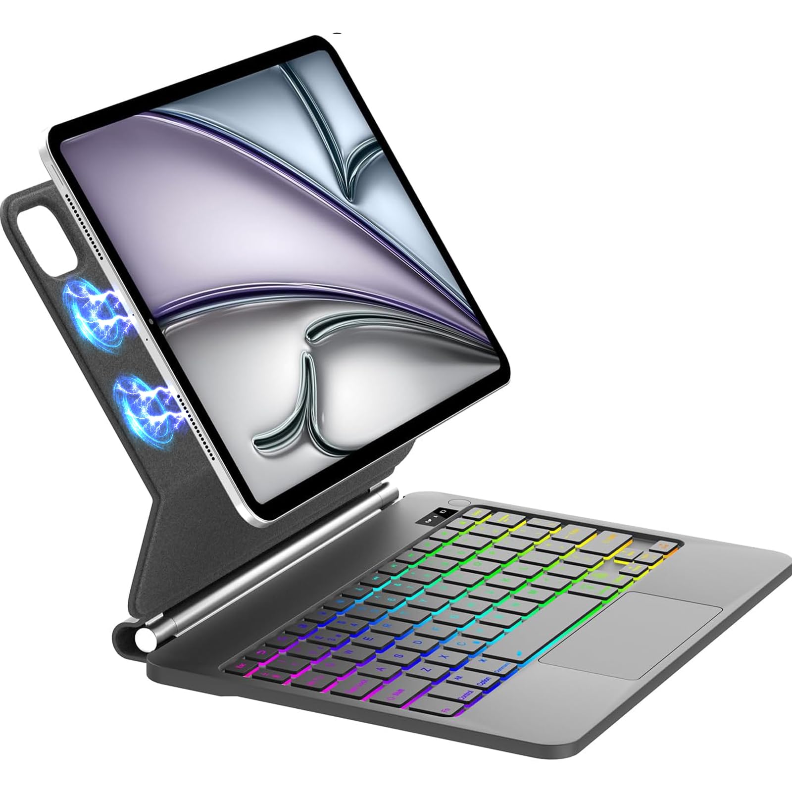 Amazon.co.jp: 【2025年新モデル】iPad マジックキーボード ipad Air