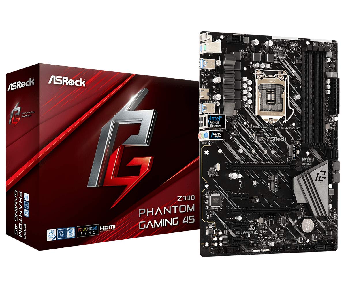Amazon | ASRock Z390 PHANTOM GAMING 4S LGA1151/ Intel Z390/ DDR4
