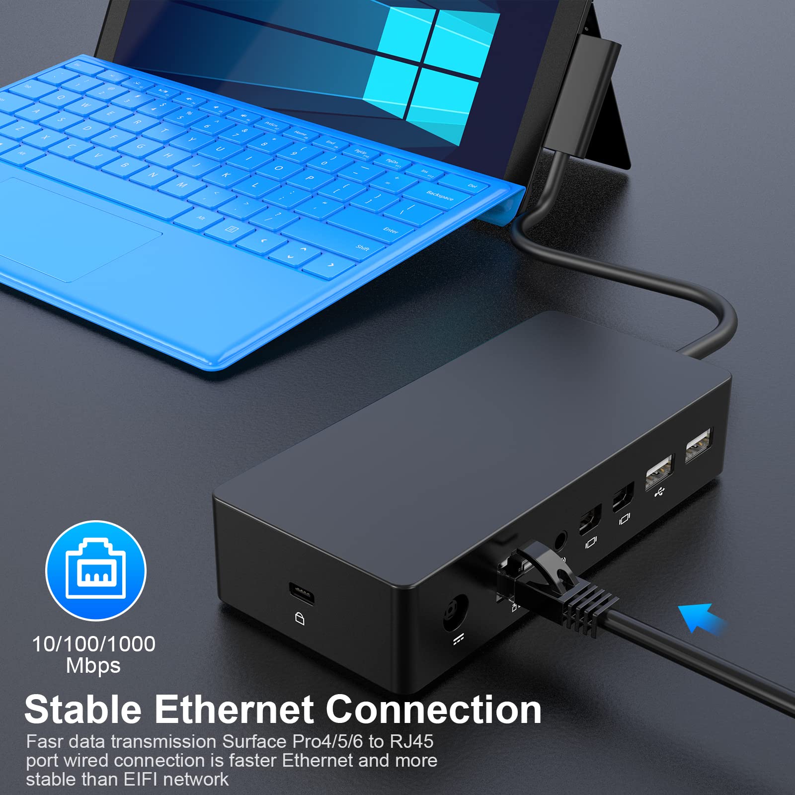 Amazon.co.jp: Surface Dock、Surface Proドッキングステーション 90W