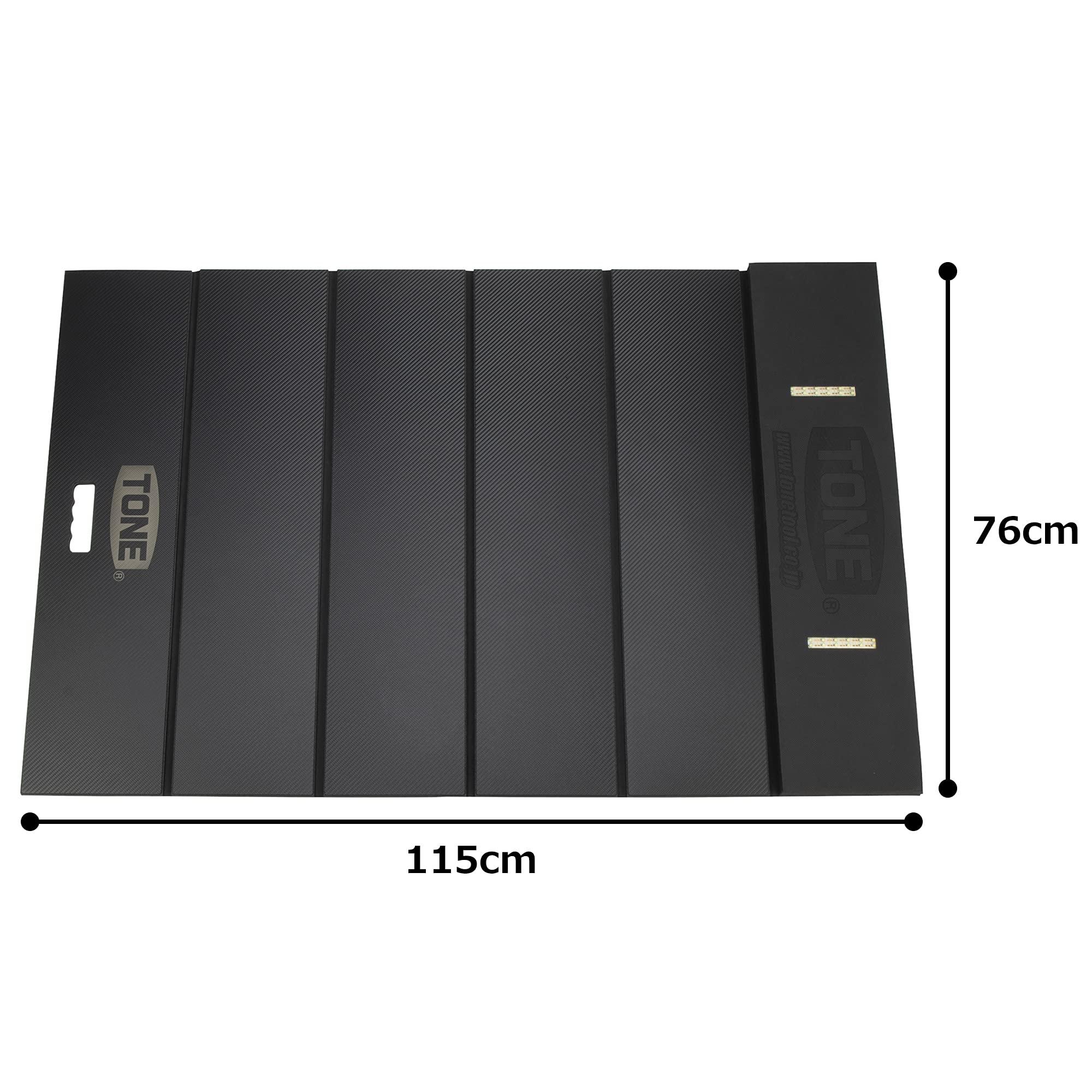 Amazon | トネ(TONE) LED付メカニックマット G-027 グリーン/ブラック