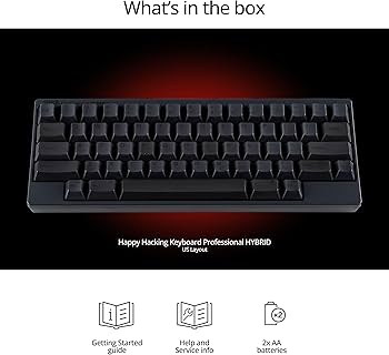 Amazon.com: HHKB - Happy Hacking Keyboard Professional Hybrid