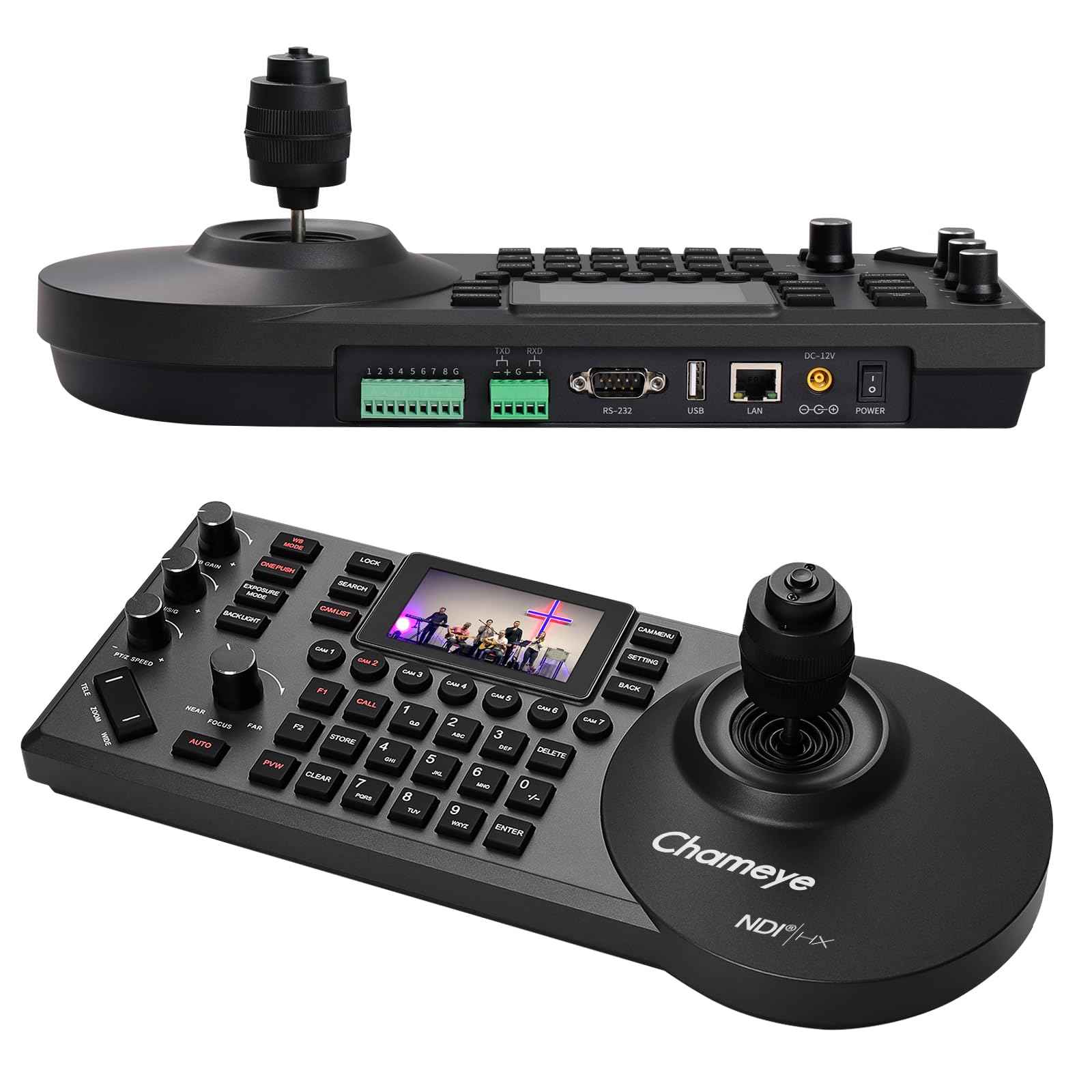 Amazon.com: Chameye NDI PTZ Camera Controller PoE 4D Joystick