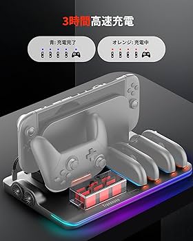 Amazon.co.jp: 【2025革新的 6 In 1 排熱&充電&収納】TRANSNOVO Switch